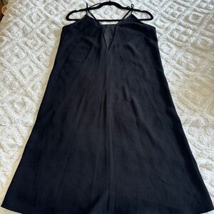 Black spaghetti strap flowy